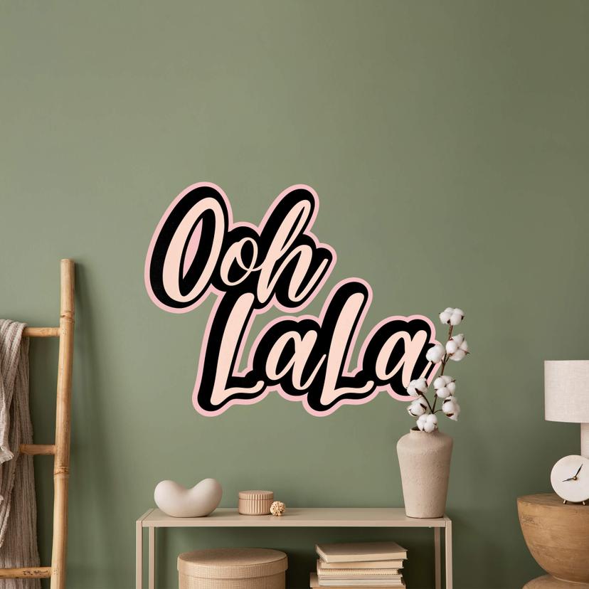 Wallsticker Ooh Lala