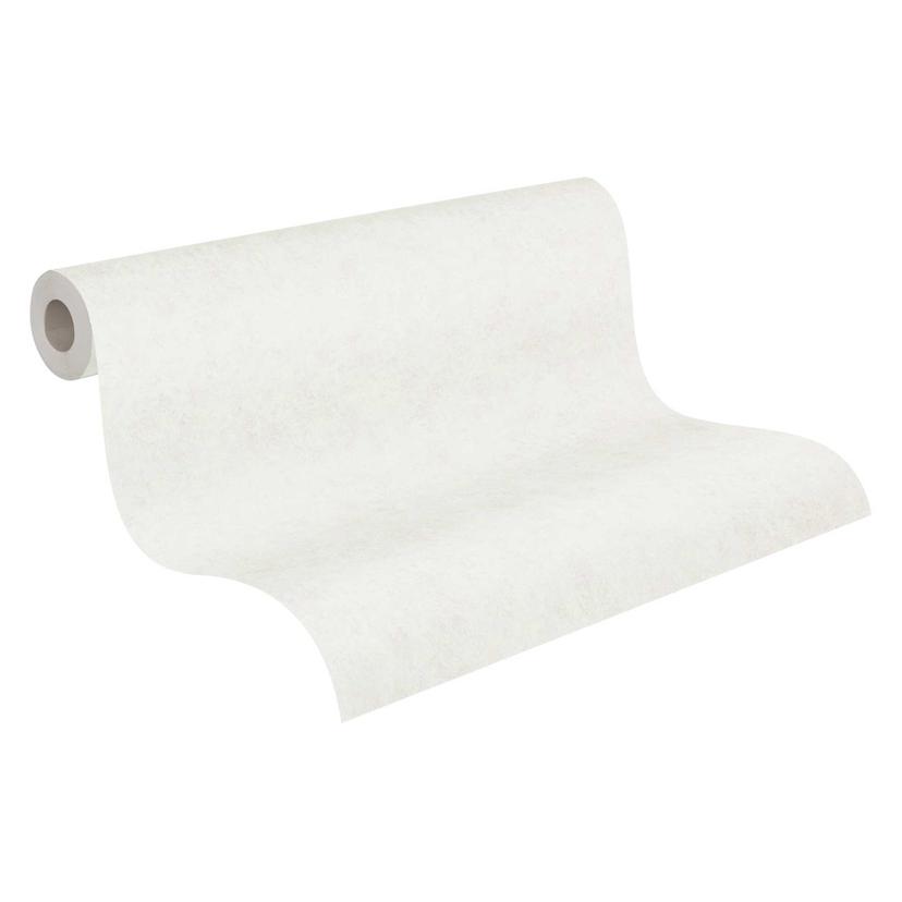 Gris mate - papel pintado moderno de tejido-no tejido gris claro - papel pintado liso