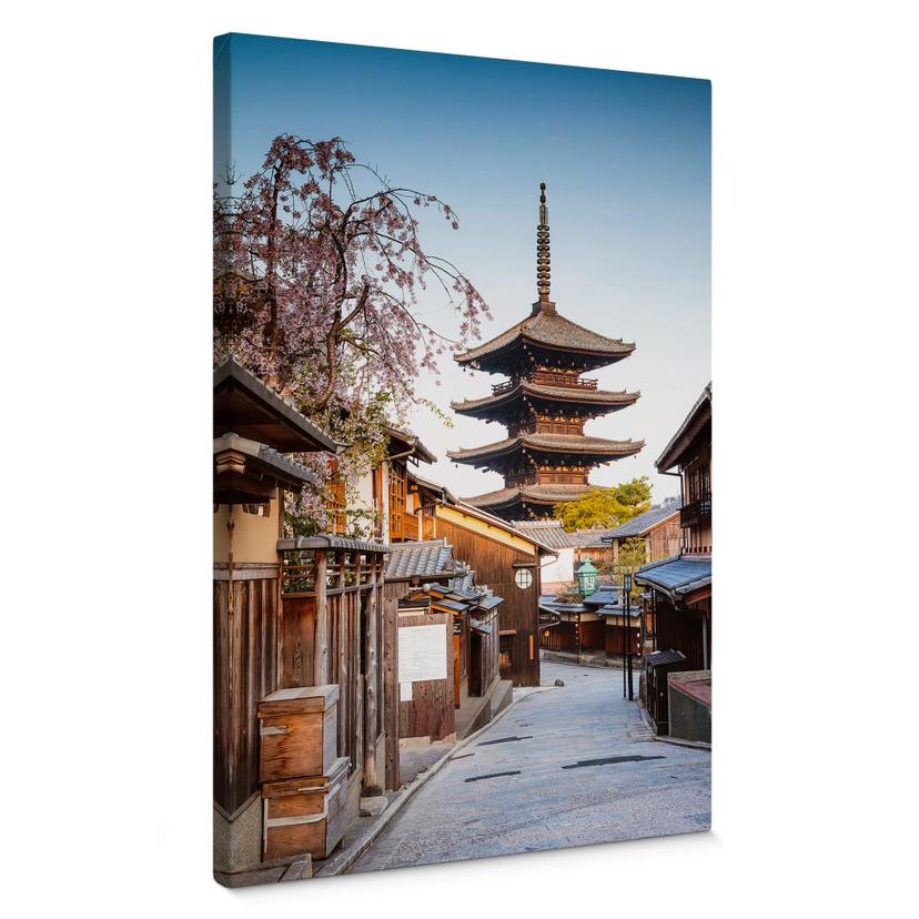 Lienzo Colombo - Pagoda Yasaka en Japón