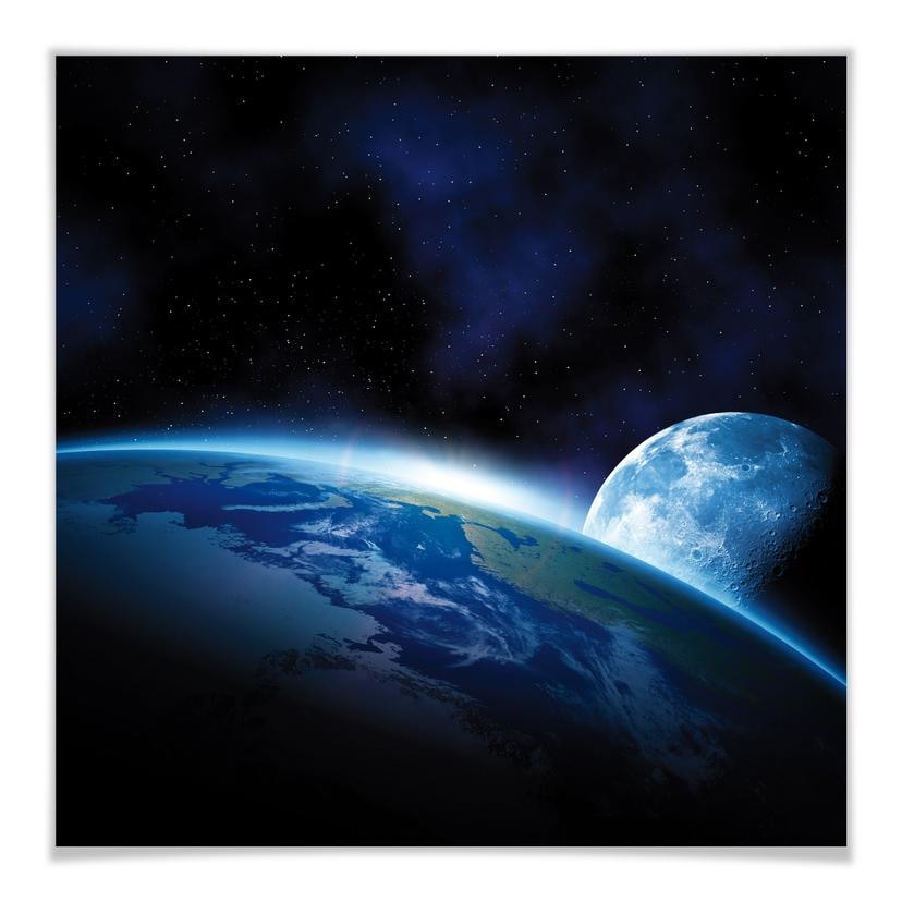 Póster Planeta Tierra