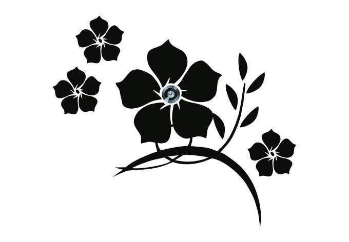 Spioncino da porta - fiori di giada
