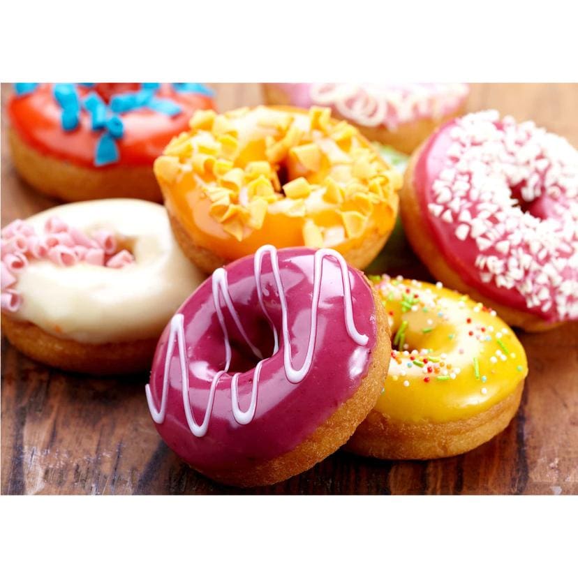 Fotobehang Suikerzoete Donuts