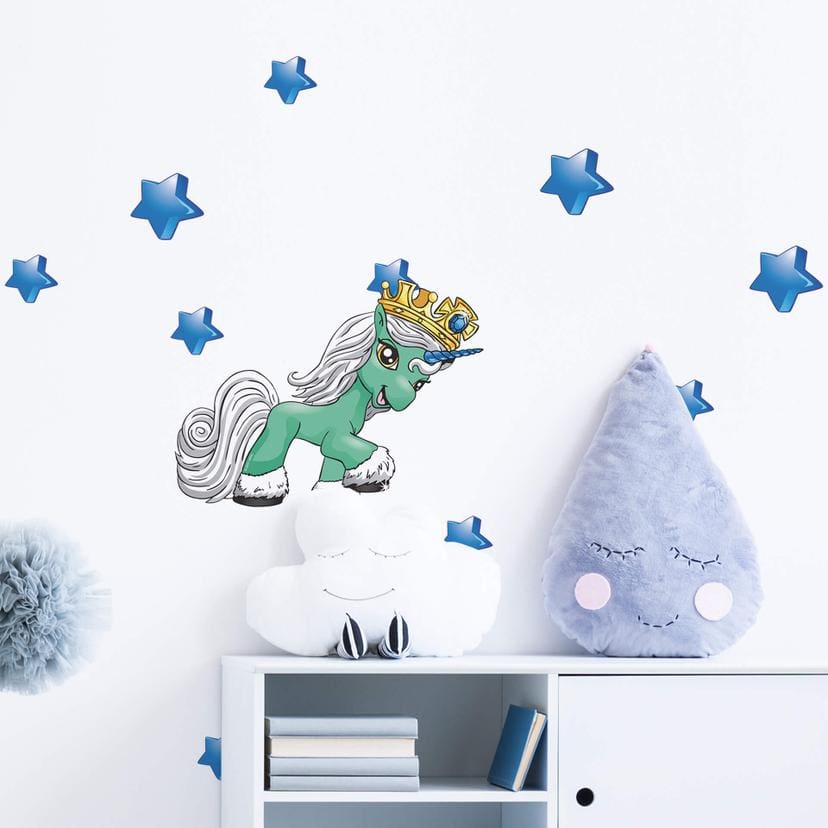 Muursticker Filly Unicorn - Dreams Squeak