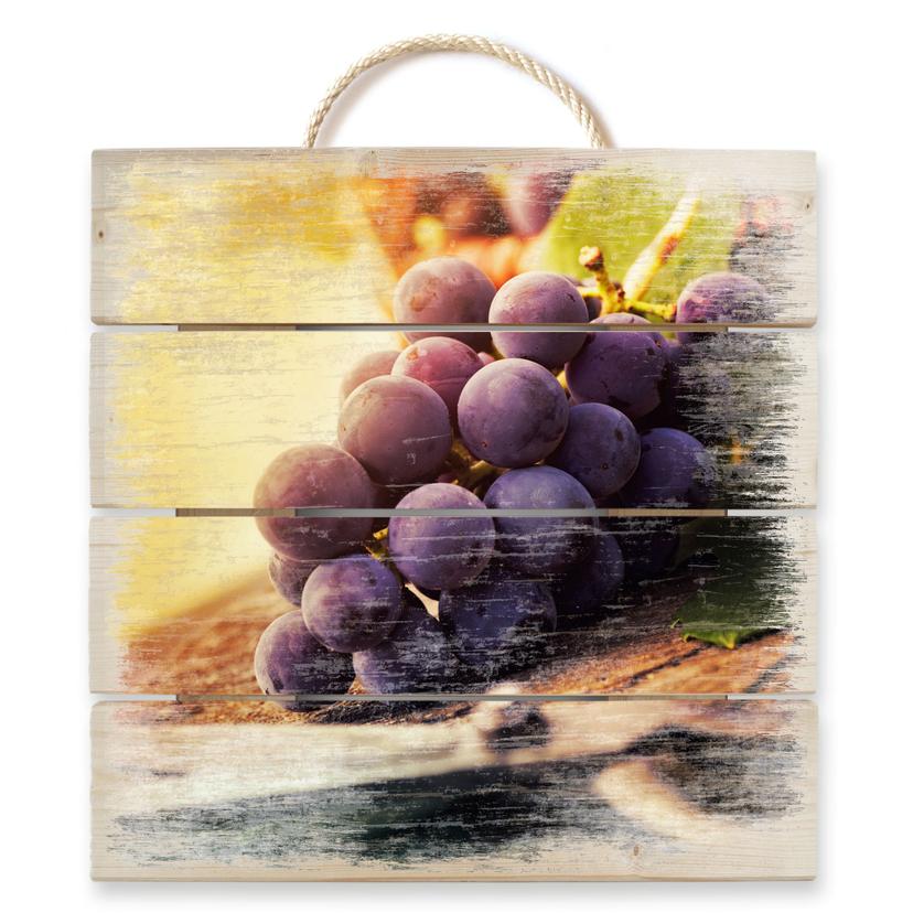 Stampa su legno - Vendemmia
