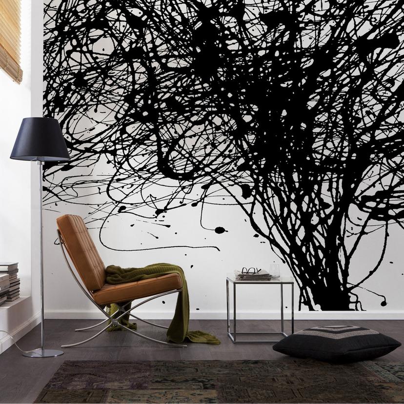 Fotobehang Vliesbehang - Curls