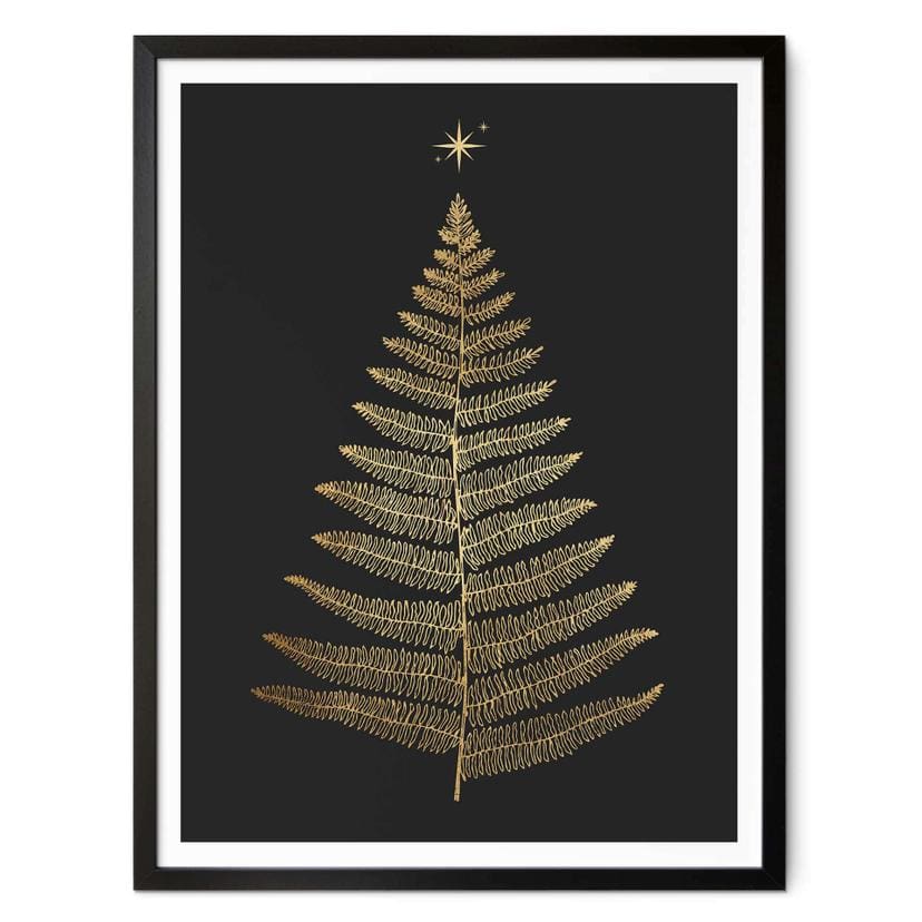 Póster Kubistika - Nochebuena
