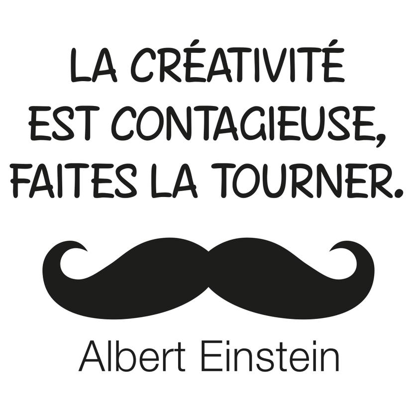 Sticker mural - La créativité est contagieuse... 02