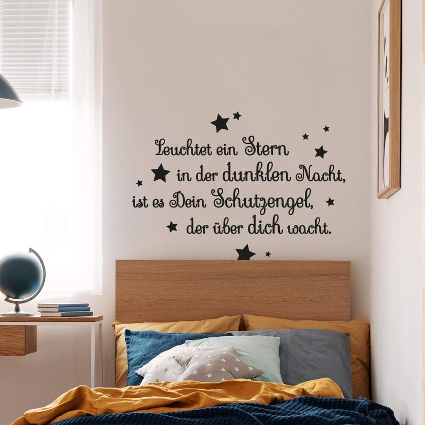 Wandtattoo Leuchtet ein Stern