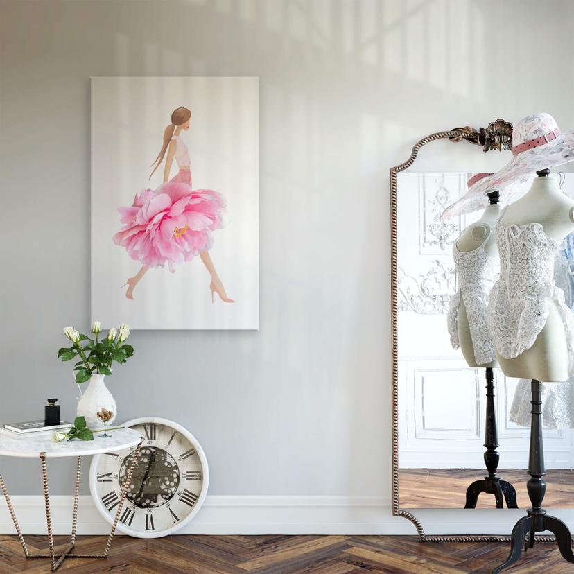 Stampa su tela Korenkova - Fashion Girl