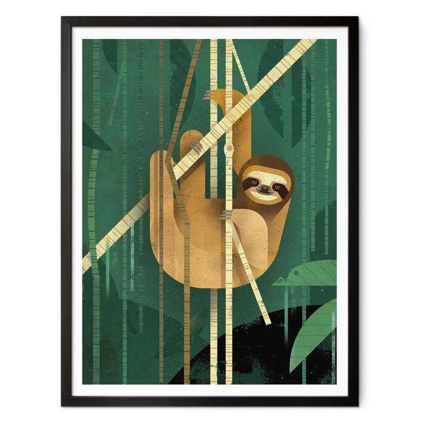 Póster Marrón - Pereza