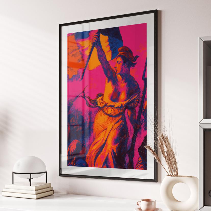 Poster dei combattenti per la libertà in Pop Art - Treechild