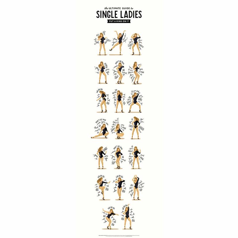 Fotomurale Tohmé - Single Ladies