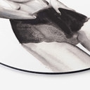 Tableau sur alu-Dibond rond Verbaan - Dance with me sugar