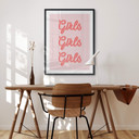 Plakat z hasłem Kerr-Dineen - Girls Girls Girls