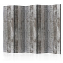 Paravent Séparation de pièce - Béton-bois, 3 pièces
