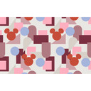 Non-woven tapet - Farverig Mickey - 400 x 250 cm