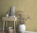 non-woven tapet med korkflettet look beige, brunt tekstil-look
