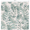 Tapet med mønster planter - jungleblade akvarel creme - Bloomery Decor