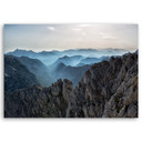 Canvasbillede, Naturlandskab bjerge