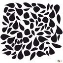 Muursticker Hoge Boom 2-kleurig