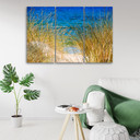 3 stykke lærredstryk, Grass Sea Beach