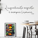 Wallsticker -  L'ingrediente segreto