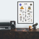 Plakat Sparshott - Apollo 11