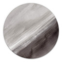 Tableau sur alu Dibond Nouveauprints - Cristal de roche - Rond