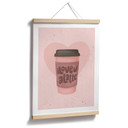 Plakat Coffee - Eleonora - Love you a Latte