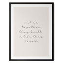 Plakat Typografia Razem