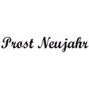 Wandtattoo Prost Neujahr