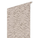 Delikat tapet med mønster af akvarelblade - Soft Grey - Bloomery Decor