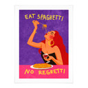 Plakat Spaghetti i wino - Oltmanns