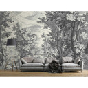 Fotomural Paredes de Patel 3 Fancy Forest 3 gris