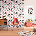 Non-woven tapet - 101 dalmatinske hjørner - 200 x 280 cm