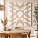 Vilt wanddecoratie Driehoek | Wanddecoratie, prikbord & geluidsisolatie
