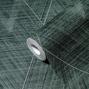 Tapeta graficzny wzór zielona geometryczna tapeta włókninowa do salonu, kuchni