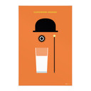 Obraz tkaniny inspirowany filmem "Clockwork Orange" - Gomes