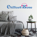 Wallsticker - Chill out zine 6 (2-farver)