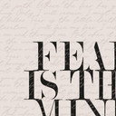 Akrylbillede Filmcitat fra Dune - Fear is the Mind-Killer
