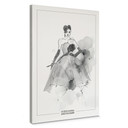 Czarno-biały obraz na płótnie Audrey - kolekcja Guido Maria Kretschmer - 40x60 cm