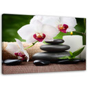 Canvasbillede, Orkidéblomster Zen