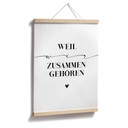 Poster Weil wir zusammen gehören