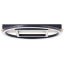 Deckenleuchte Leopold, braun, 5,5 x 39 cm, Holz Moderne LED-Deckenleuchte, dimmbar