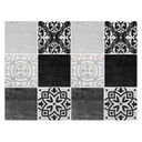 Naklejki na płytki beton patchwork - zestaw 12 sztuk