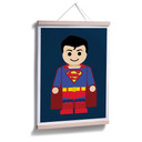 Plakat Gomes - zabawka Superman