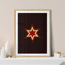 Plakat Kubistika - Poinsecja