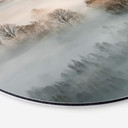 Wandcirkel Galimberti - Winter Fog