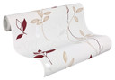 Livingwalls - carta da parati in TNT Avenzio 4 color crema, rosso