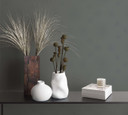 Vliestapete Struktur Punkte Modern, Romantisch, Shabby Chic in Anthrazit 